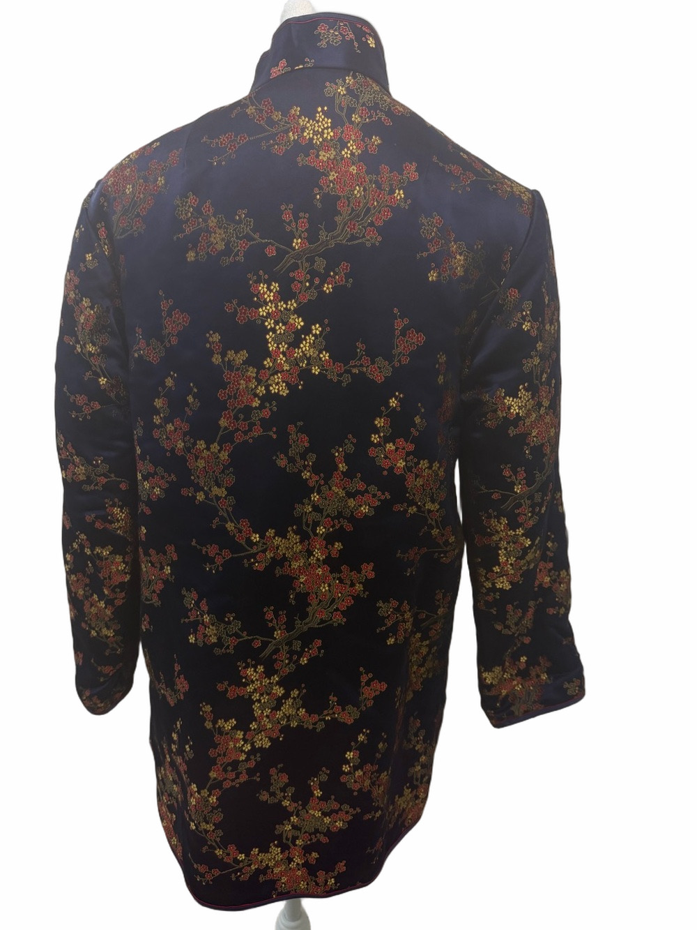 HOST PICK: Vintage Peony Brand Shanghai Chinese Tang Suit Brocade Floral Jacket - Picture 2 of 11